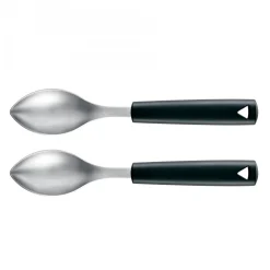 Triangle Quenelle-lepels Klein, 2 stuks