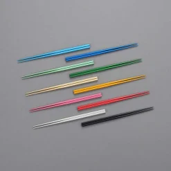 Tsuboe Irogami Aluminium Chopsticks, ice green