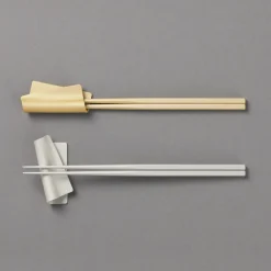 Tsuboe Irogami Aluminium Chopstick Houder, ice green