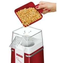 UNOLD Classic Popcornmaker 48525, rood