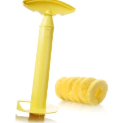 Vacuvin Ananassnijder, geel