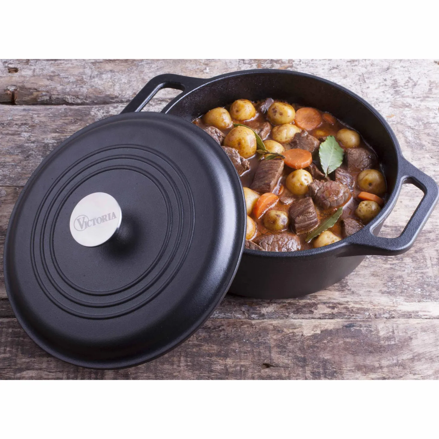 Victoria Gietijzeren Braadpan, 28cm