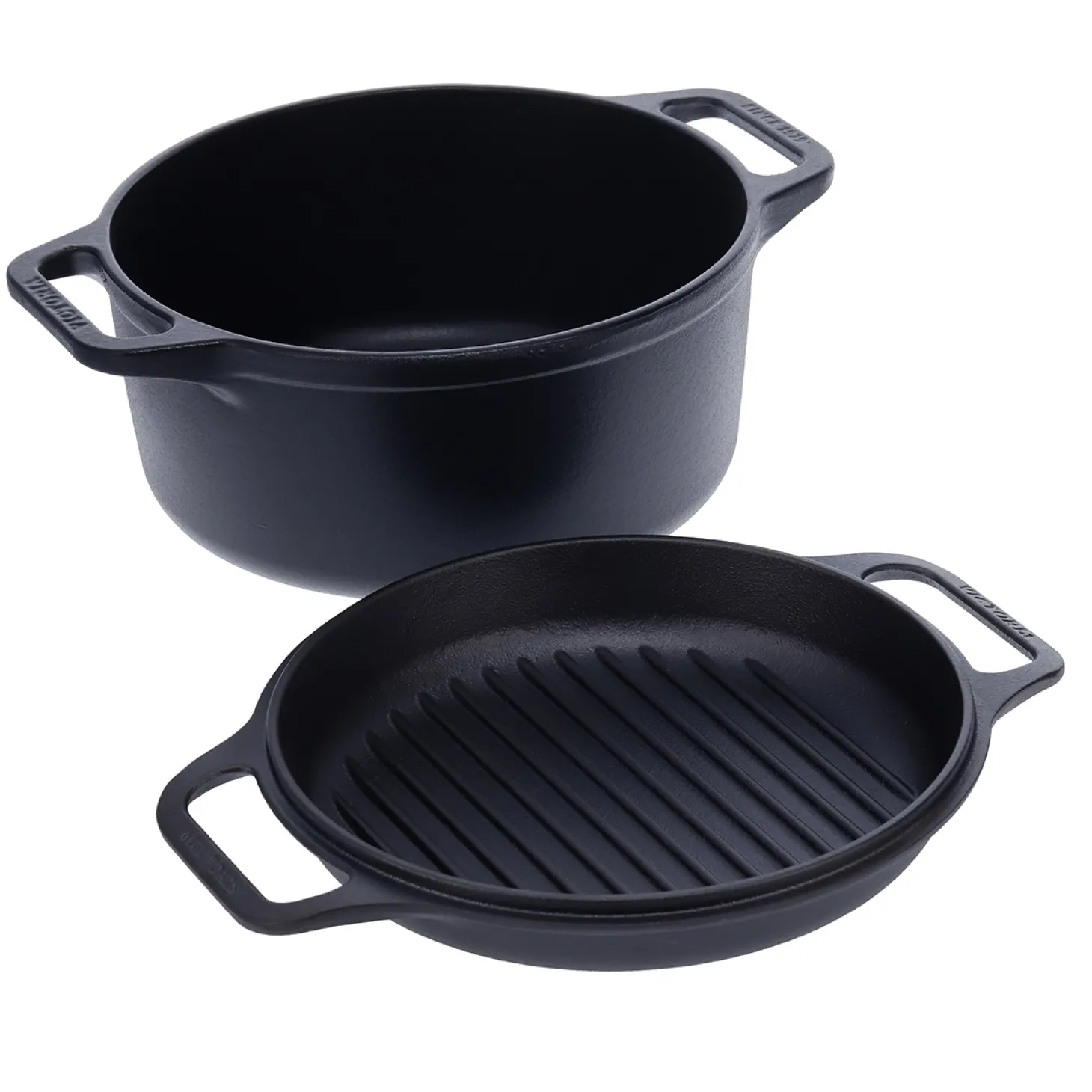 Victoria Gietijzeren Combo Cooker, 26cm