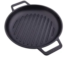 Victoria Grillpan met Handgrepen, 26cm