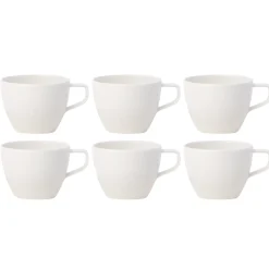 Villeroy & Boch Artesano Original Koffiekop, 0,25L wit 6 stuks