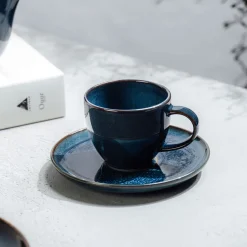 Villeroy & Boch Crafted Espressoschotel, 12cm denim 6 stuks