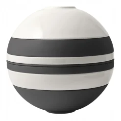 Villeroy & Boch Iconic La Boule Serviesset, 7-delig zwart/wit