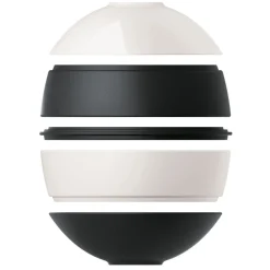 Villeroy & Boch Iconic La Petite Boule Serviesset, 5-delig zwart/wit