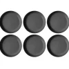Villeroy & Boch La Boule Iconic Pastabord, 23,8cm zwart 6 stuks