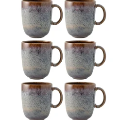 Villeroy & Boch Lave Beker met Oor, 0,4L beige 6 stuks