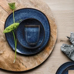 Villeroy & Boch Lave Dinerbord, 28cm bleu 6 stuks