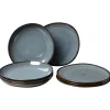 Villeroy & Boch Lave Dinerbordenset, 8-delig gris