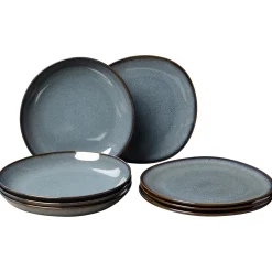 Villeroy & Boch Lave Dinerbordenset, 8-delig gris
