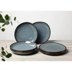 Villeroy & Boch Lave Dinerbordenset, 8-delig gris