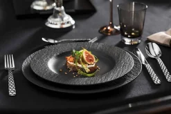 Villeroy & Boch Manufacture Rock Dinerbord, 25cm zwart 6 stuks
