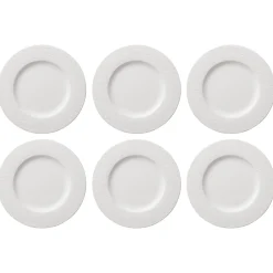 Villeroy & Boch Manufacture Rock Dinerbord, 27cm wit 6 stuks