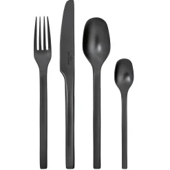 Villeroy & Boch Manufacture Rock Bestekset, 16-delig zwart
