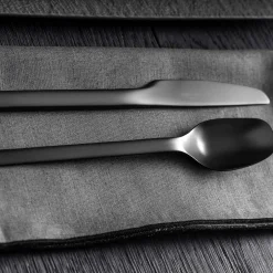 Villeroy & Boch Manufacture Rock Bestekset, 16-delig zwart