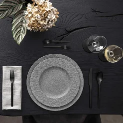 Villeroy & Boch Manufacture Rock Bestekset, 16-delig zwart