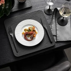 Villeroy & Boch Manufacture Rock Ontbijtbord, 22cm wit 6 stuks