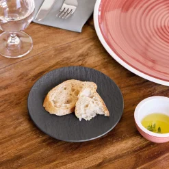 Villeroy & Boch Manufacture Rock Gebaksbord, 15,5cm zwart 6 stuks