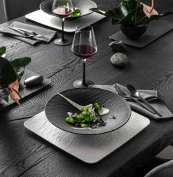 Villeroy & Boch Manufacture Rock Schaal, 28,5cm wit 6 stuks