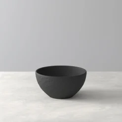 Villeroy & Boch Manufacture Rock Kom, 14cm zwart 4 stuks
