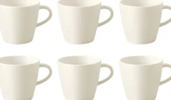 Villeroy & Boch Manufacture Rock Koffiekop, 0,16L wit 6 stuks