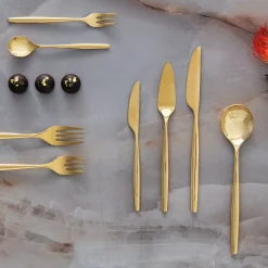 Villeroy & Boch MetroChic d'Or Bestekset, 70-delig goud