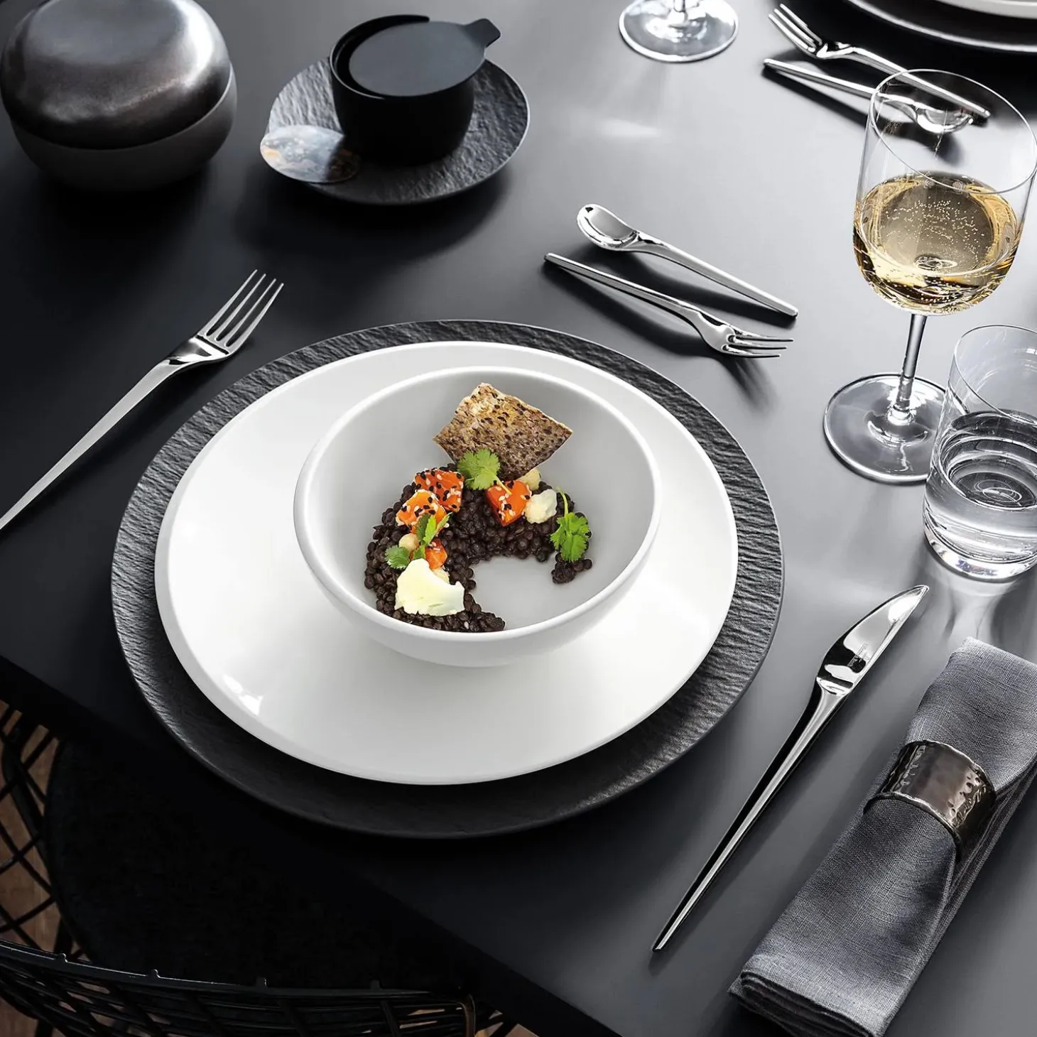 Villeroy & Boch New Moon Bestekset, 30-delig gepolijst RVS