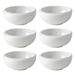 Villeroy & Boch New Moon Dipschaaltje, 9cm wit 6 stuks