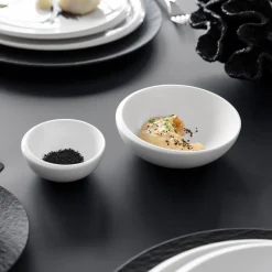 Villeroy & Boch New Moon Dipschaaltje, 9cm wit 6 stuks