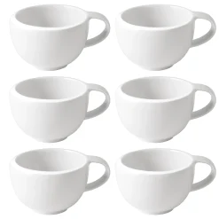 Villeroy & Boch New Moon Espressokop, 0,1L wit 6 stuks