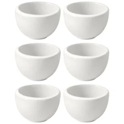 Villeroy & Boch New Moon Espressokop zonder Oor, 0,1L wit 6 stuks