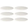 Villeroy & Boch New Moon Gebaksbord, 16cm wit 6 stuks