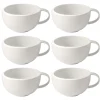 Villeroy & Boch New Moon Koffiekop, 0,3L wit 6 stuks