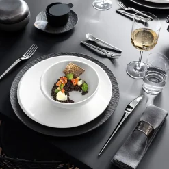 Villeroy & Boch New Moon Kom, 17cm wit 4 stuks