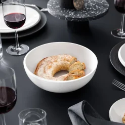 Villeroy & Boch New Moon Saladeschaal Medium, 24cm wit