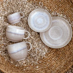 Villeroy & Boch Perlemor Beker met Oor, 0,35L sand 6 stuks