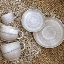 Villeroy & Boch Perlemor Espressoschotel, 12cm sand 6 stuks