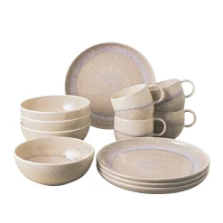 Villeroy & Boch Perlemor Ontbijtset, 12-delig sand