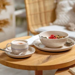 Villeroy & Boch Perlemor Ontbijtbord, 24cm sand 6 stuks