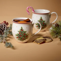 Villeroy & Boch Toy's Delight Mok Kerstboom, 0,39L 2 stuks
