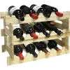 Vin Bouquet Wijnrek 12 flessen, grenen