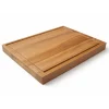 Voccelli Snijplank met Greep en Sapgeul, 40x30x4cm beukenhout