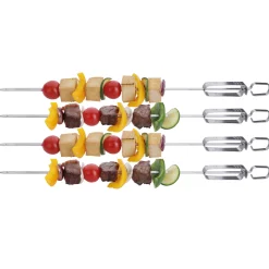 Weis BBQ-spiesen met Schuifstuk, 35cm 4 stuks