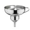 Weis Jamtrechter met zeef, rvs 14cm