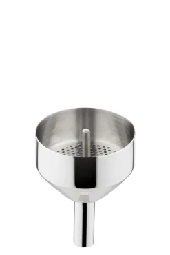 Weis Jamtrechter met zeef, rvs 14cm