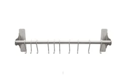 Weis Keukenrek 10 haken, rvs