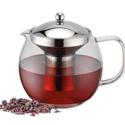 Weis Theepot Rond met Theefilter, 1,5L